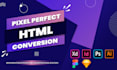 convert psd to html xd to html figma to html responsive bootstrap website