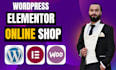 be your elementor woocommerce expert build online store