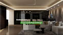 spacious design living lounge and bedroom interiors