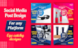 do social media post design