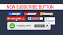 create youtube like and subscribe button animations