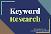 do profitable seo keyword research for your business