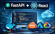 build fastapi react app