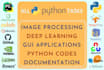 do any python programming task and algorithms for you