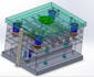do injection mold design using professional solid work