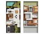render a professional 2d floor plan in photoshop