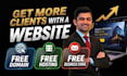 build a wordpress website that gets more customers for businesses and startups