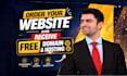 build a premium wordpress website with domain and hosting as a bonus