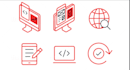 design application template and icons