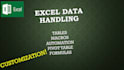 excel worksheet presentation in pivot table style