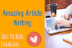 write high quality SEO article blog post and site contant