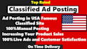 do high quality free classified ad posting in USA