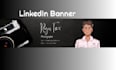 design a stylish linkedin banner, social media banner