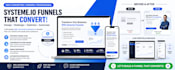 build a sales funnel and landing page on systemeio