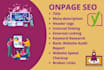 do yoast wordpress onpage SEO with website audit report