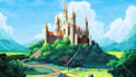 make anime background and environment concept art