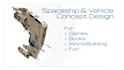 draw spaceship concept art or design a starship or scifi vehicle
