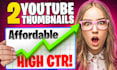 design the best youtube thumbnail