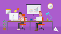 create a contemporary 2d animation video