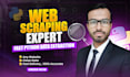do web scraping, data mining, data extraction using python