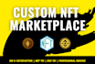 create brand new nft selling website marketplace