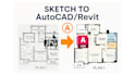 convert floor plans from PDF or image to autocad and revit