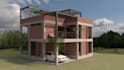 modern apartment interior exterior design