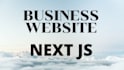 create a website using nextjs