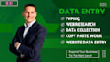 do any kind of formatting, data entry and copy paste task