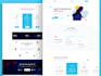 design or redesign attractive UI website using figma