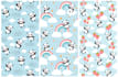 design seamless pattern,textile prints cartoon design