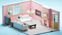 model and render a 3d scene in blender