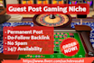 submit guest post on game niche