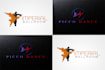 design a unique dance studio logo in very express delivery