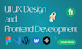 professionally develop creative website and landing page