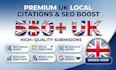do 350 top UK local citations and directories  for local seo