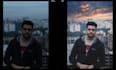 retouch, color correct, and replace the sky of your photo