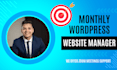 manage wordpress website maintenance security and manage your wordpress website
