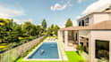 make landscape, garden, patio, pool, backyard  design, 24