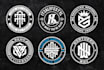 do premium monogram logo design and initial letter, apparel