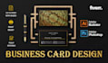do minimalist business card design and luxury business cards