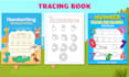 create tracing letters, numbers, shapes and any KDP book