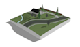 do 3d site plan or master plan in sketchup or revit