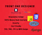 be your front end developer and designer