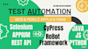 automate your web and mobile app testing using selenium, appium and cypress