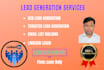 do b2b lead generation and linkedin lead generation