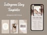 create instagram story templates or story posts in canva