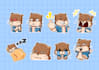 draw cartoon stickers, emoji, emoticon, mascot and furry fursona