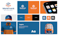 design education academy college university school logo with branding kit