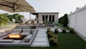 design your swimming pool , and patio deck